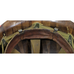 Casque M1, pattes fixes, Brig. Gen. Louis J. "Gun-powder Lou" Fortier, Artillery Commander, 94th Infantry Division, ETO