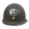 Casque M1, pattes fixes, Brig. Gen. Louis J. "Gun-powder Lou" Fortier, Artillery Commander, 94th Infantry Division, ETO