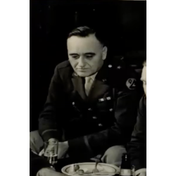 Casque M1, pattes fixes, Brig. Gen. Louis J. "Gun-powder Lou" Fortier, Artillery Commander, 94th Infantry Division, ETO