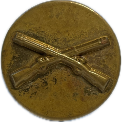 Disque de col infanterie, embouti