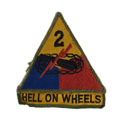 Insigne, 2nd Armored Division, Tab Hell on Wheels