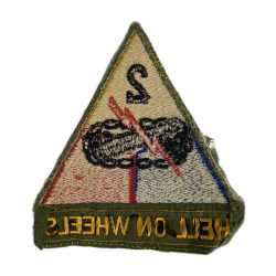Insigne, 2nd Armored Division, Tab Hell on Wheels