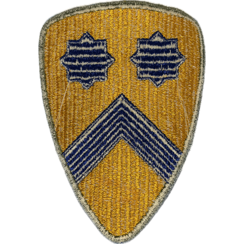 Patch, 2nd Cavalry Division, OD Border, GEMSCO