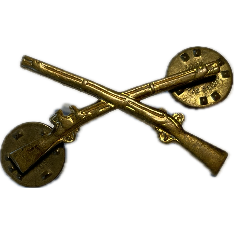 Insigne de col officier US Infantry, à pin's, Snow Flakes, Acid Test Insigne de col officier US Infantry, à pin's, Snow Flakes, Acid Test