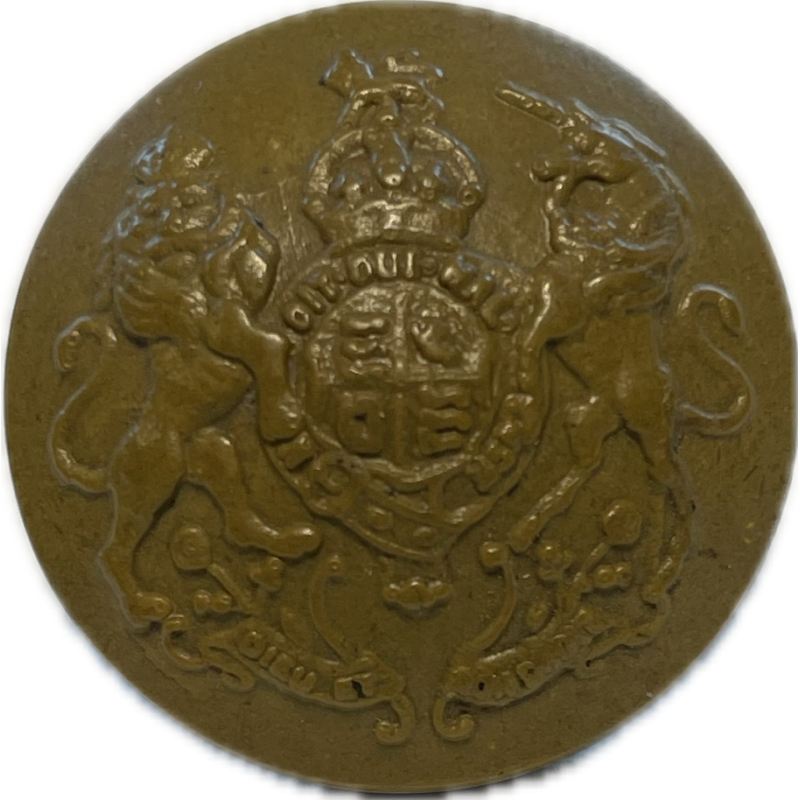Button, Great Coat, Bakelite