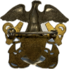 Insigne de calot, officier, US Navy, GEMSCO, Sterling
