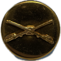 Disque de col, US Cavalry, à écrou