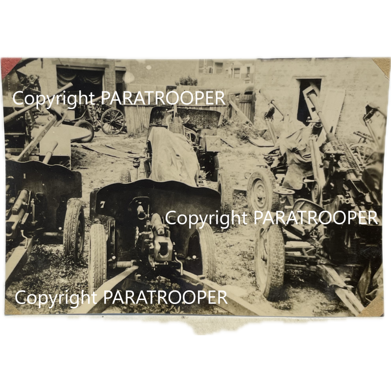 Photo, canons, Dunkerque 1940