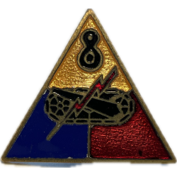 Crest, 8th Armored Division, à épingle