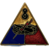 Crest, 8th Armored Division, à épingle