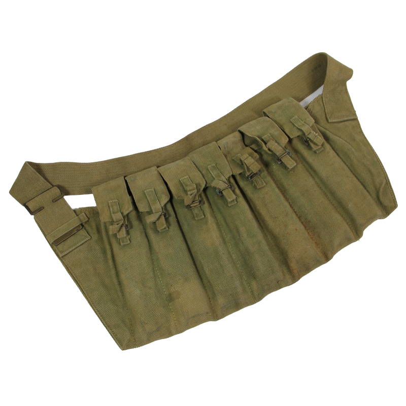 Porte-chargeurs, pistolet-mitrailleur Sten, British Airbrone, M.E. Co. 1944, blancoté
