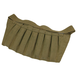 Pouch, Magazine, Sten Machine Carbine, Bandoleer, British Airborne, M.E. Co. 1944, Blancoed