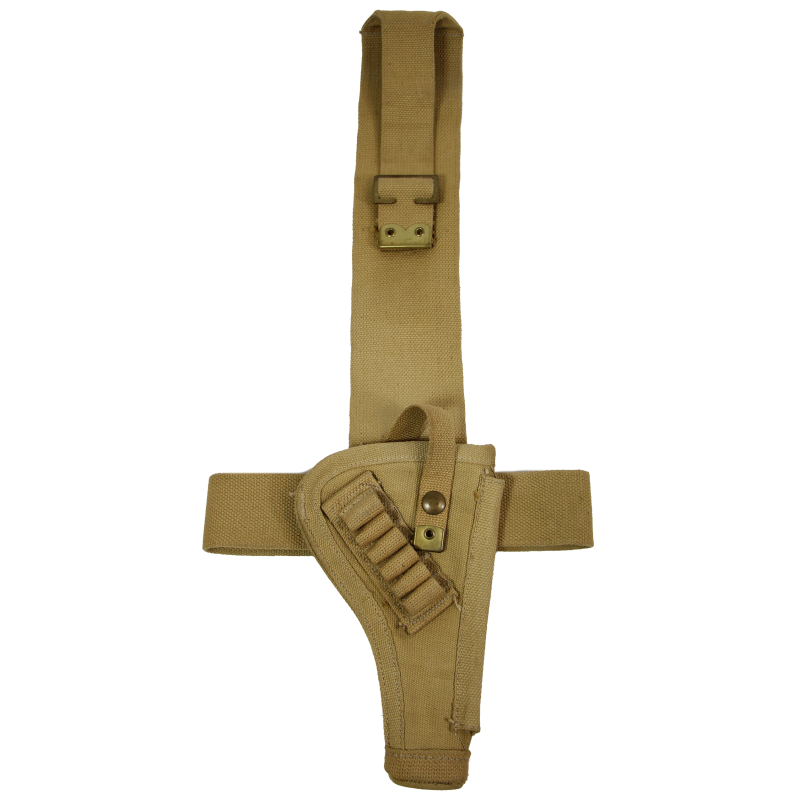 Holster en toile, revolver, Royal Canadian Armoured Corps, MS&U Ltd. 1942