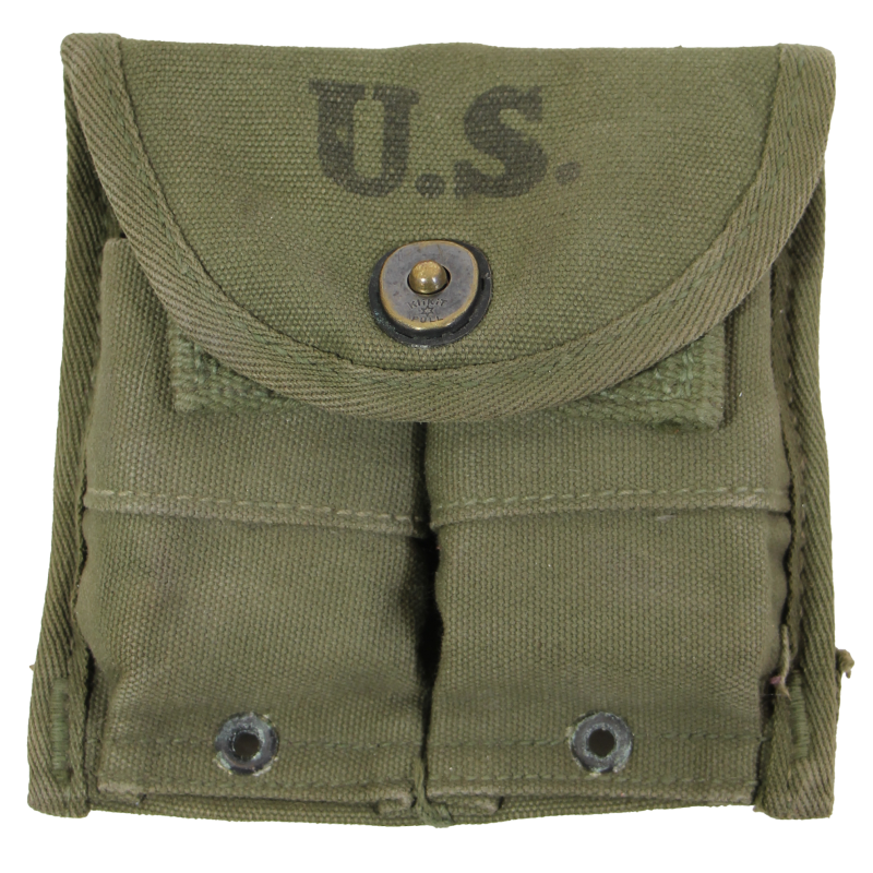Pouch, Magazine, M1 Carbine, GENERAL SHIRT CO. 1945, OD 7