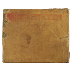 Boîte de 5 syrettes de morphine, Item No. 9115500, vide