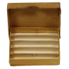 Boîte de 5 syrettes de morphine, Item No. 9115500, vide