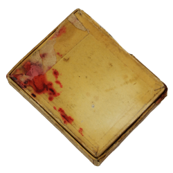 Boîte de 5 syrettes de morphine, Item No. 9115500, vide