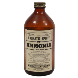 Vial, Aromatic Spirit of Ammonia, THE CHATTANOOGA MEDICINE CO., One Pint