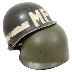 Helmet, M1, NCO, Military Police, Westinghouse Liner