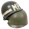 Casque M1, sous-officier, Military Police, liner Westinghouse