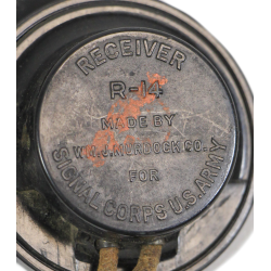 Receivers (Earphones), Type R-14, US Army, WM. J. MURDOCK CO.