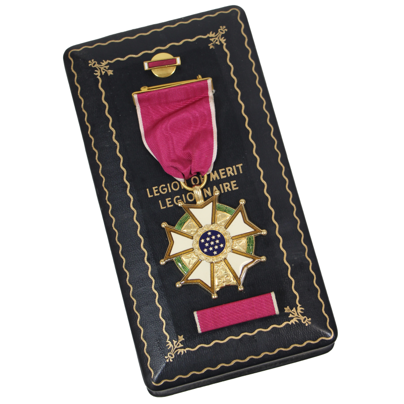 Medal, Legion of Merit, Legionnaire Degree, in Case