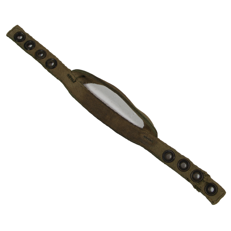 Mentonnière en toile, US Army, casque de parachutiste