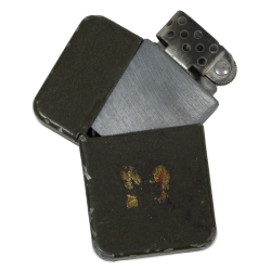 Briquet tempête, Zephyr, GALTER MFG. CO., OD Crackle Finish