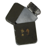 Lighter, Windproof, Zephyr, GALTER MFG. CO., OD Crackle Finish