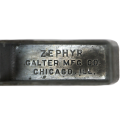 Briquet tempête, Zephyr, GALTER MFG. CO., OD Crackle Finish