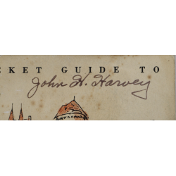 Booklet, Pocket Guide to France, 1944, Named