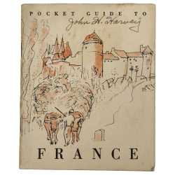 Booklet, Pocket Guide to France, 1944, Named