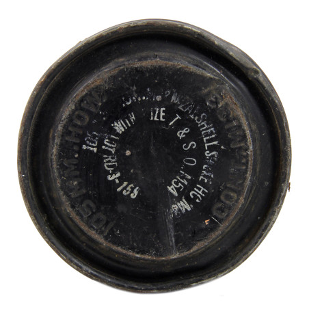 Container, Fiber, Tarred, M133, for Shell, 105mm Howitzer