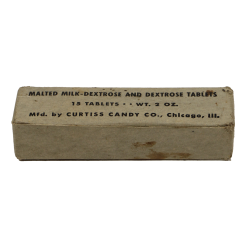 Packet, Malted Milk-Dextrose and Dextrose Tablets, Field Ration K, Full