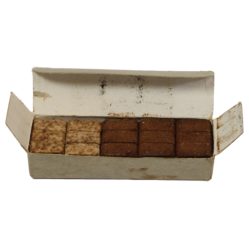 Paquet de comprimés, lait malté au dextrose et dextrose, Malted Milk Dextrose and Dextrose Tablets, Field Ration K, plein