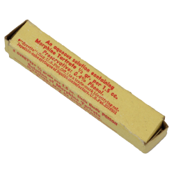 Syrette de morphine, E.R. SQUIBB & SONS, US Army Medical Department