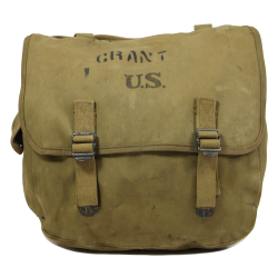 Bag, Field, M-1936, Rubberized, POWERS & CO., INC. 1941, Named