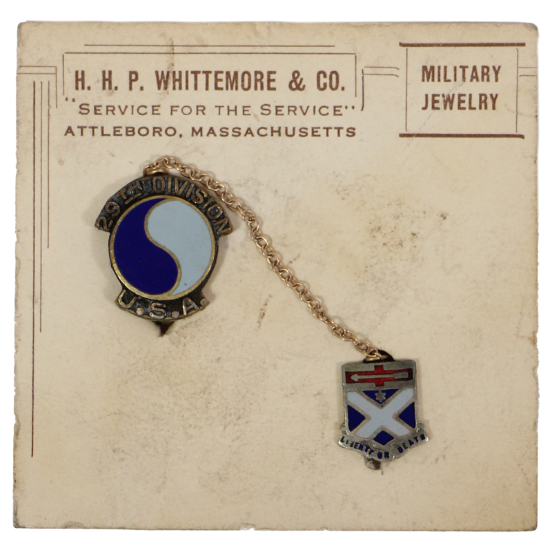Broche, Sweetheart, 276th Engineer Battalion, 29th Infantry Division