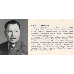 Holster, Shoulder, Colt .45, Private-Purchase, Lt. Col. Albert Mason, Jr., USAAF