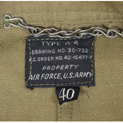 Suit, Flying, Type A-4, USAAF, Size 40, 1942