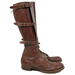 Bottes de cavalerie & tankiste, taille 9 B, 1941