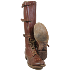 Bottes de cavalerie & tankiste, taille 9 B, 1941