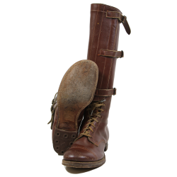 Bottes de cavalerie & tankiste, taille 9 B, 1941