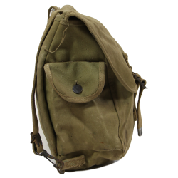 Bag, Field, M-1936, Rubberized, THE LANGDON TENT & AWNING CO. 1942, Cpt. John Mead, Medical Corps