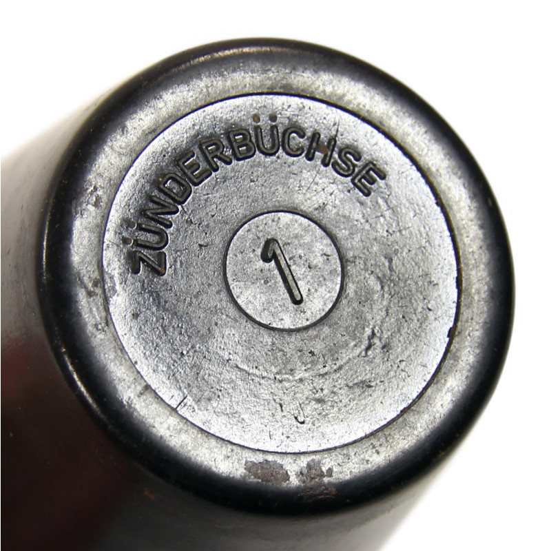 Boîtier pour fusée d'obus, 88 mm, Zünderbüchse 1, 1941, Normandie