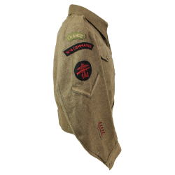 Battledress britannique, Pattern 1940, Lance Corporal, No. 4 Commando, FFL, 1944