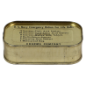 Boîte de ration de survie, US Navy, CHARMS COMPANY, intacte Boîte de ration de survie, US Navy, CHARMS COMPANY, intacte