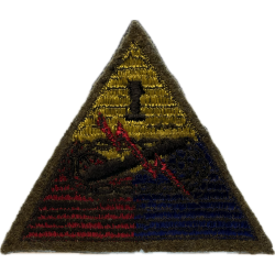 Patch, 1st US Armored Division, MTO, Wool