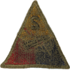 Patch, 2nd Armored Division, Normandy, Green Back, 1943