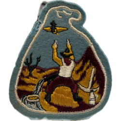 Insigne, 49th Anti-Aircraft Artillery Battalion, Omaha Beach, La Gleize